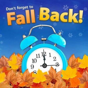 fall back clock